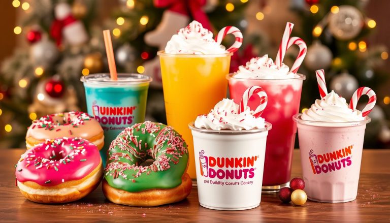 dunkin donuts holiday menu