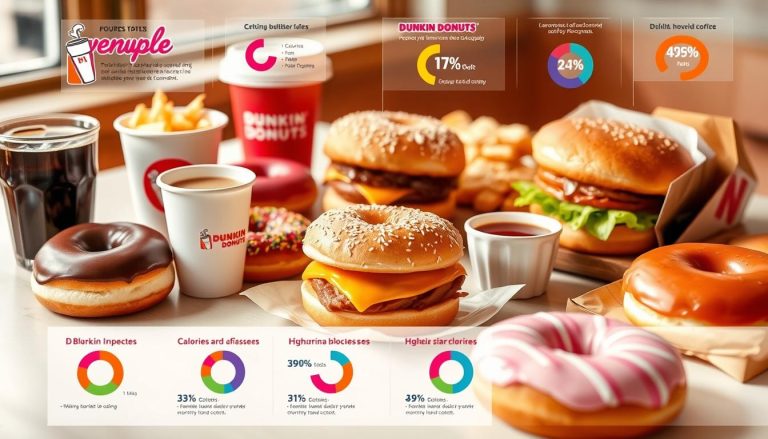 dunkin donuts menu calories