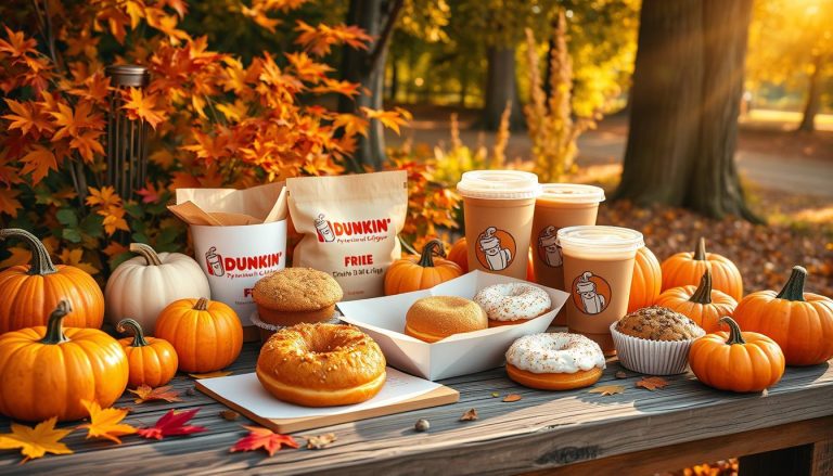 dunkin pumpkin menu