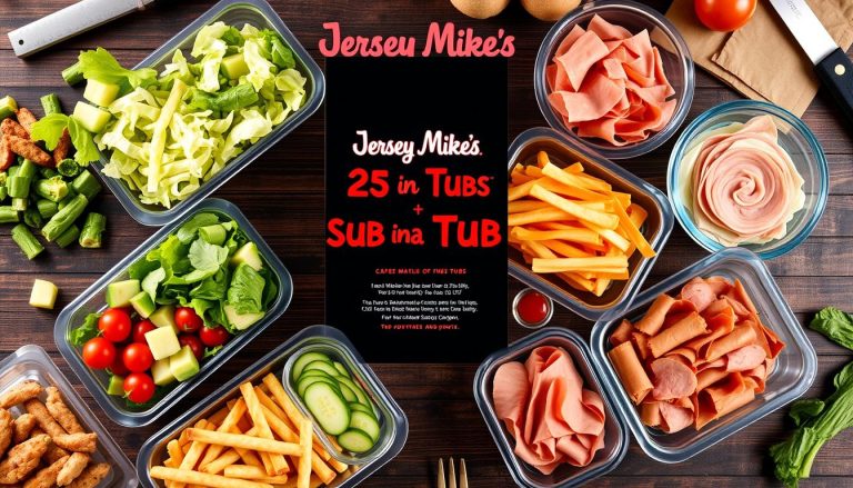 jersey mike's sub in a tub menu