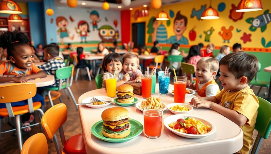 kids dining experience