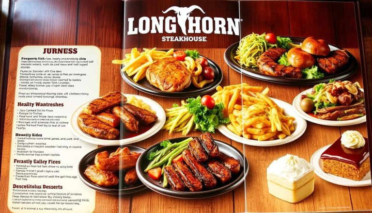 longhorn steakhouse menu with pictures