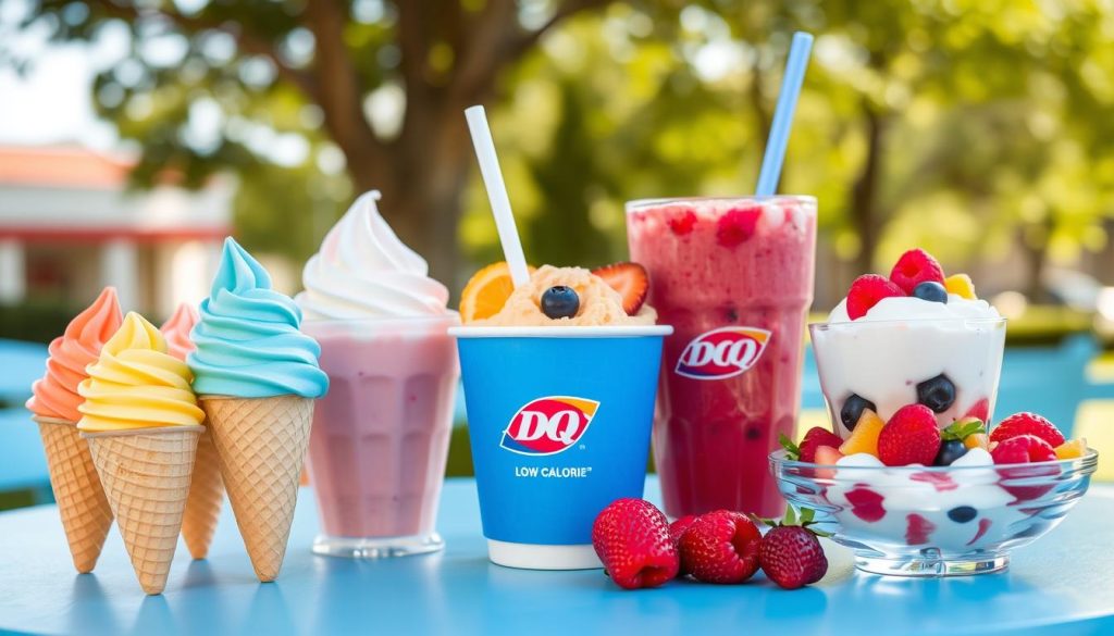 low-calorie treats at Dairy Queen