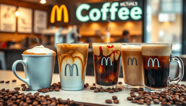 mcdonald's coffee menu