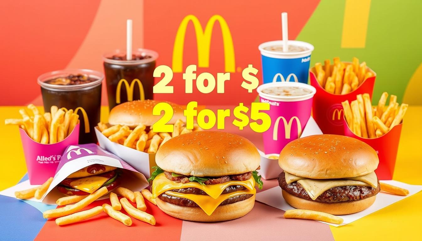 mcdonald's menu specials 2 for $5