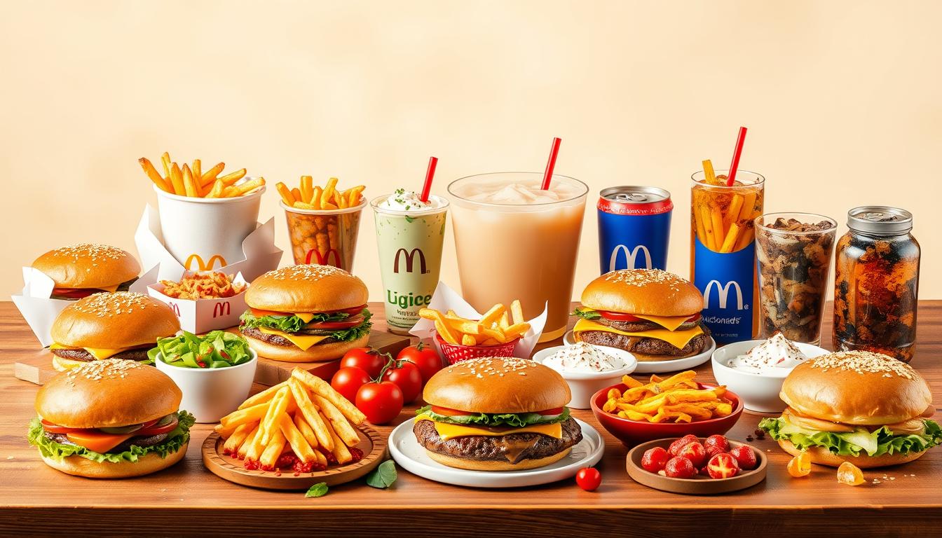 mcdonald's nutrition menu