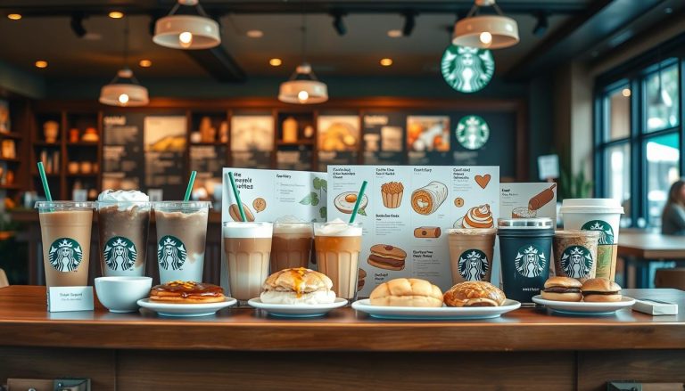 menu de starbucks usa