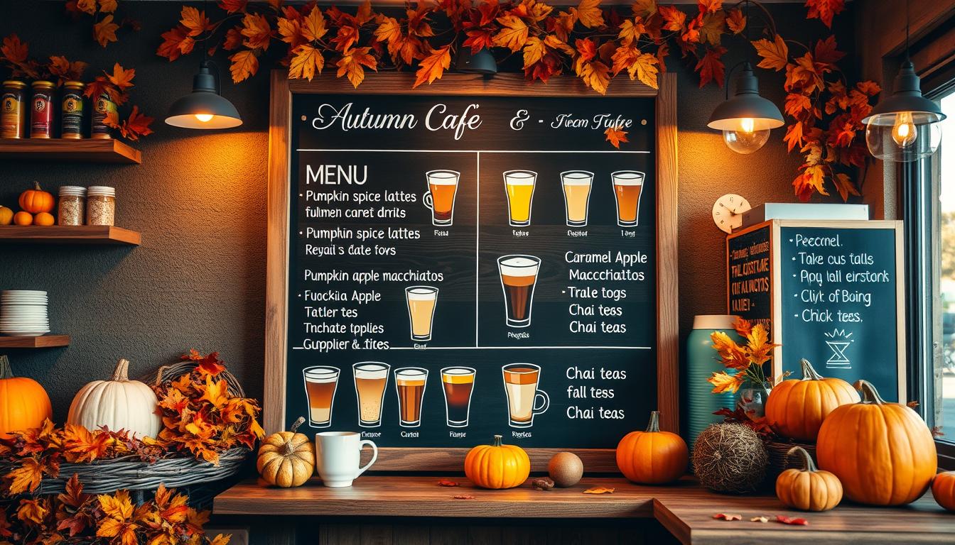 menu starbucks fall drinks