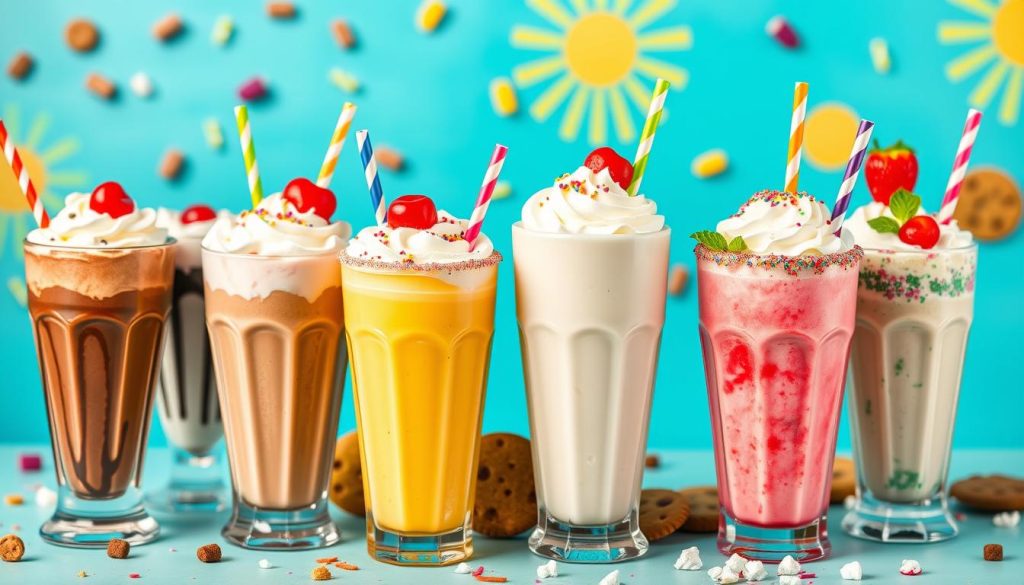 milkshake flavors