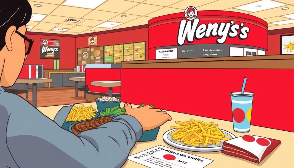 navigating Wendy's allergen menu