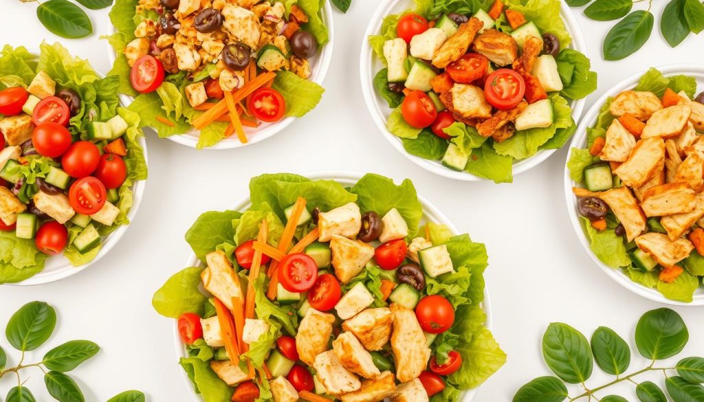 nutrition information for Wendy's salads