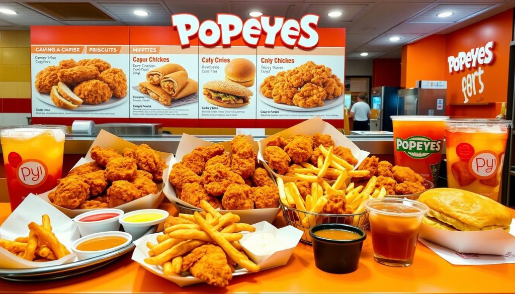 popeyes menu specials