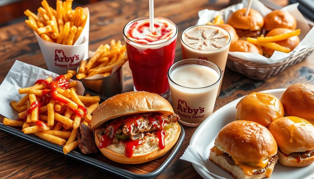 popular Arby's Happy Hour items