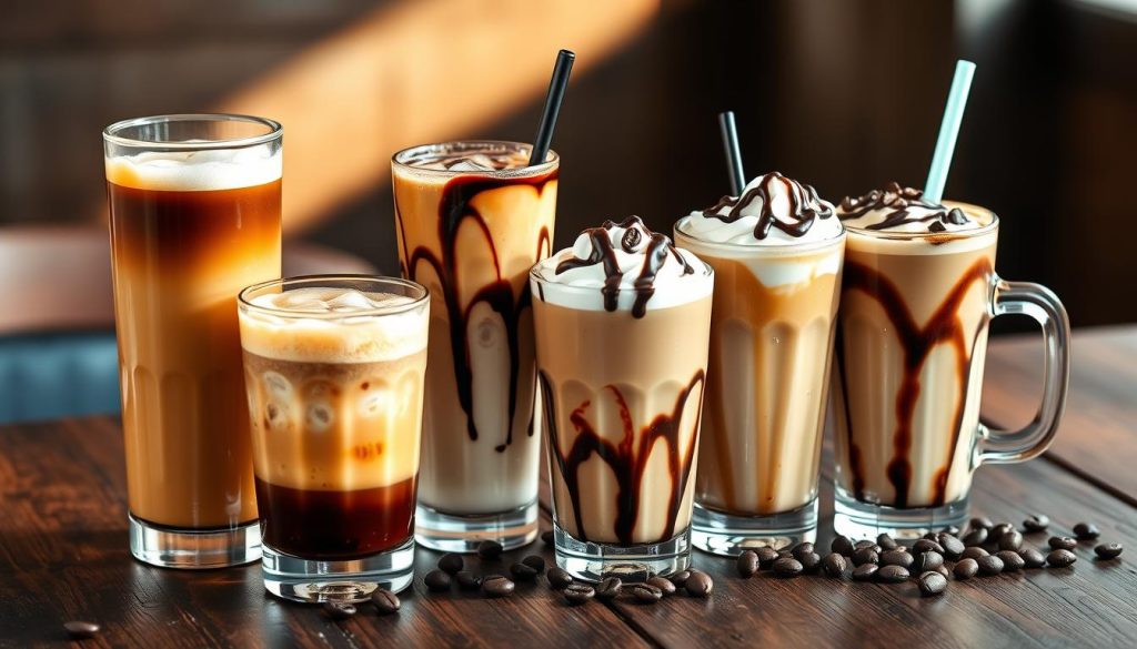 popular iced coffee items