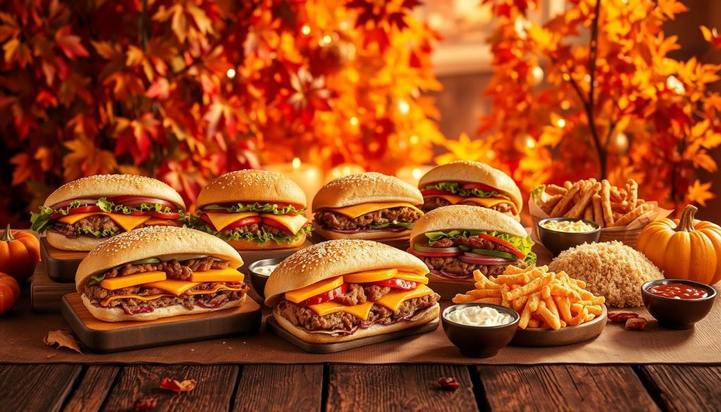 seasonal Arby's menu