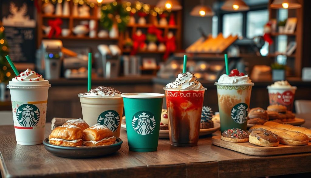 seasonal Starbucks menu items