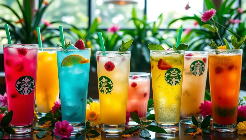 seasonal refreshers from Starbucks