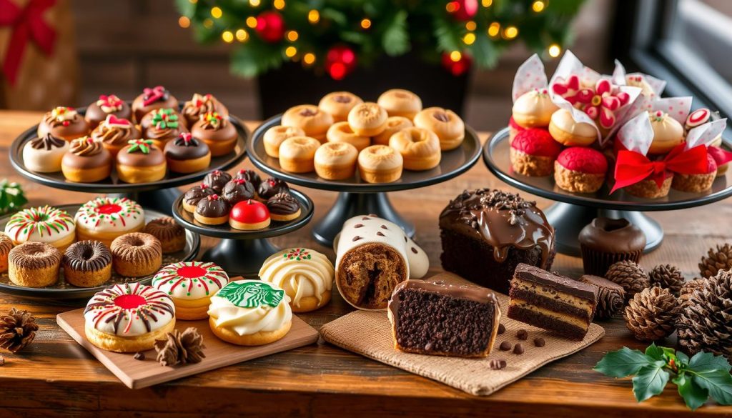 seasonal treats in Starbucks special holiday menu