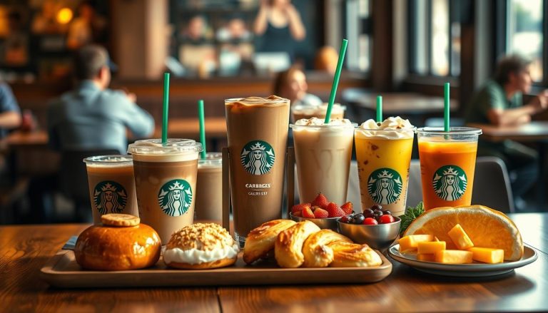 starbucks calorie menu