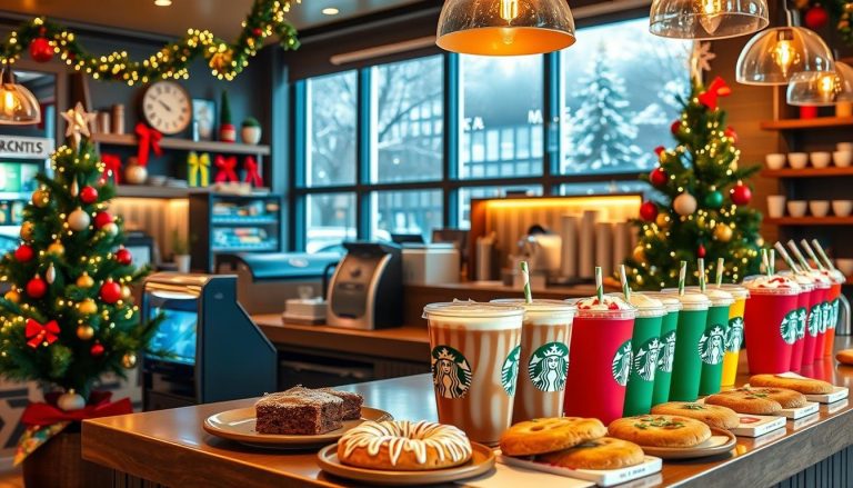 starbucks christmas menu