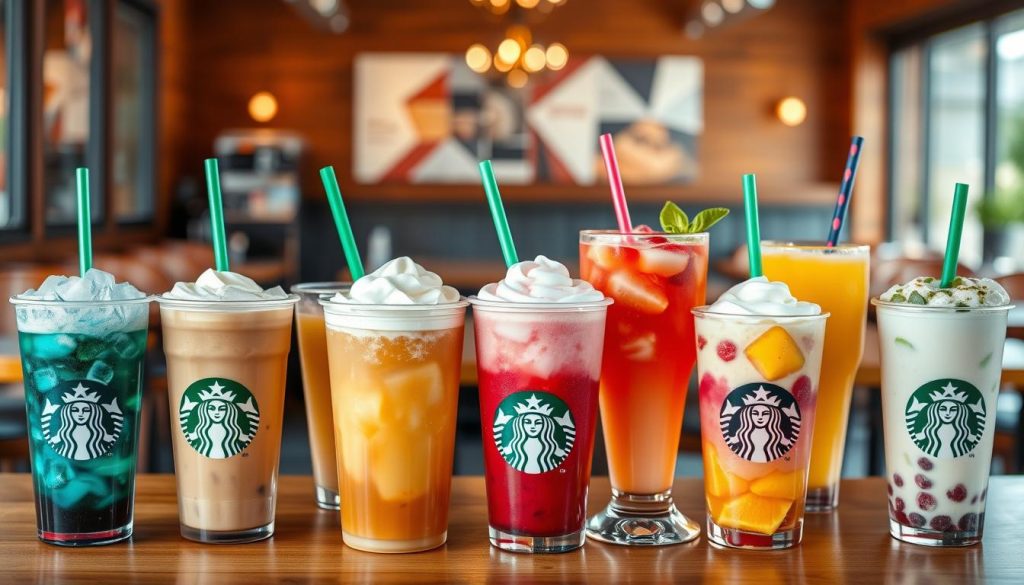 starbucks cold beverages