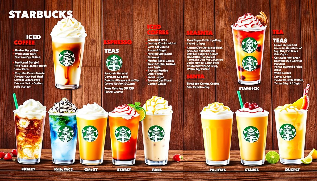 starbucks drink menu