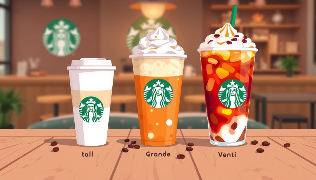 starbucks drink sizes