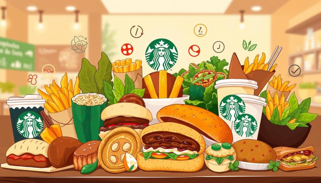 starbucks food allergens