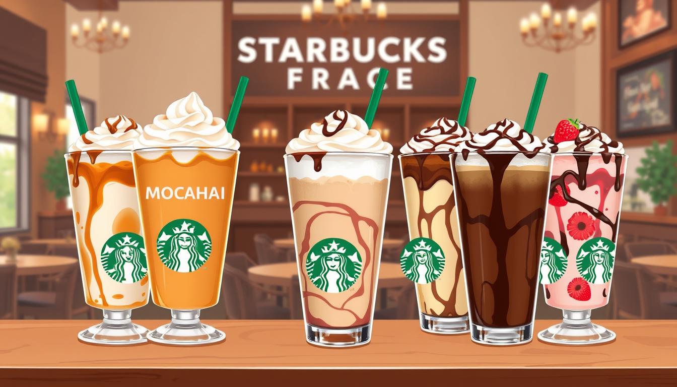 starbucks frappe menu