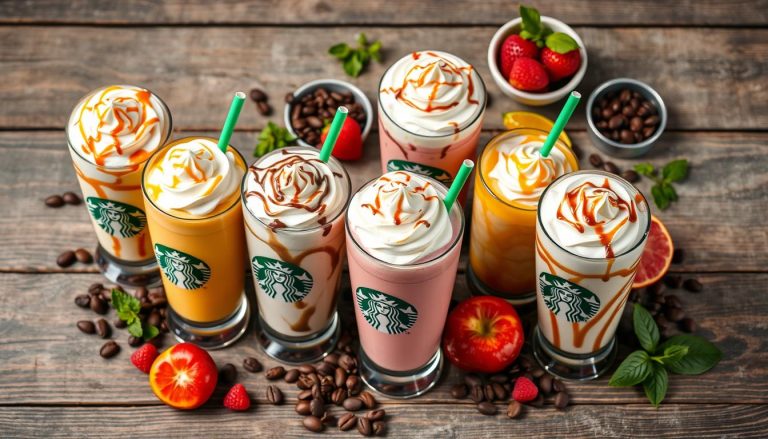 starbucks frappuccino menu