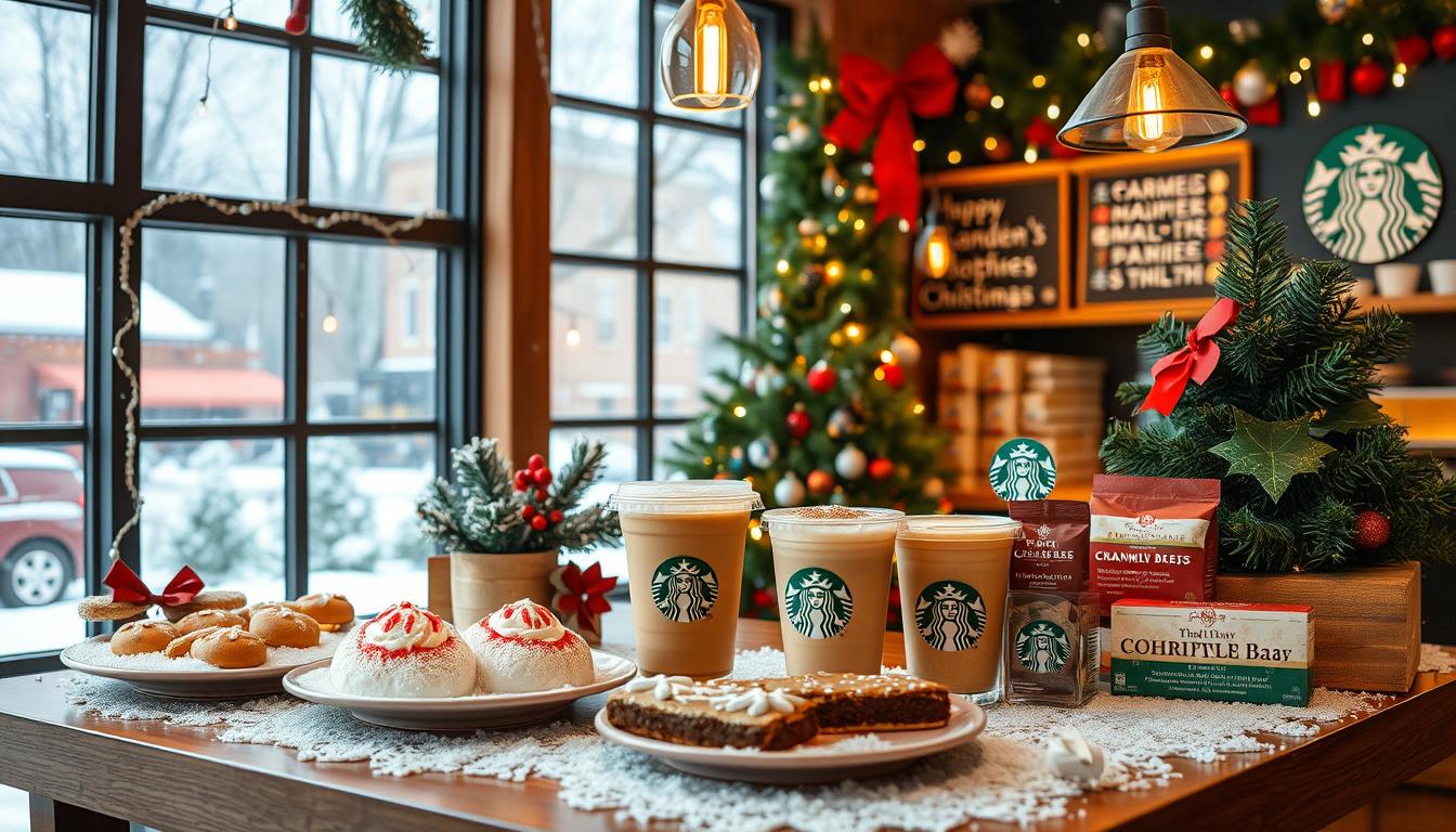 starbucks holiday menu