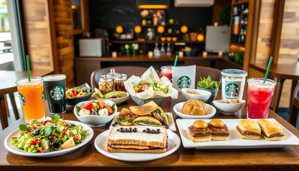 starbucks lunch menu