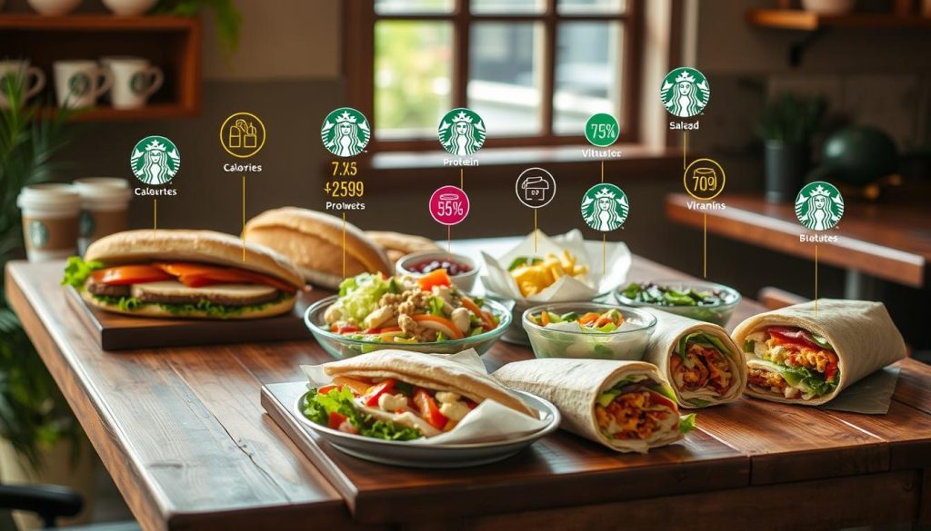 starbucks lunch menu nutrition