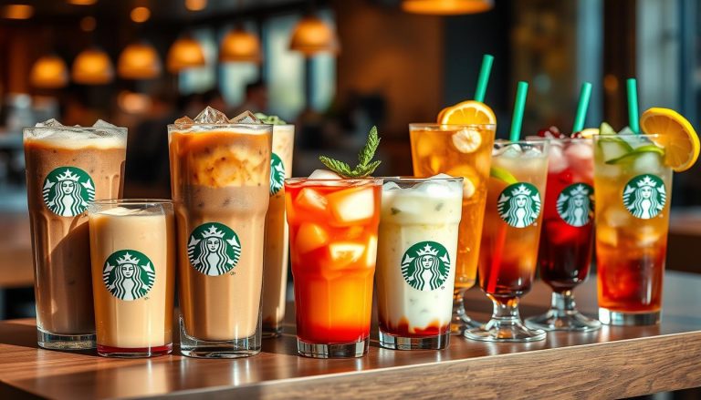 starbucks menu cold drinks