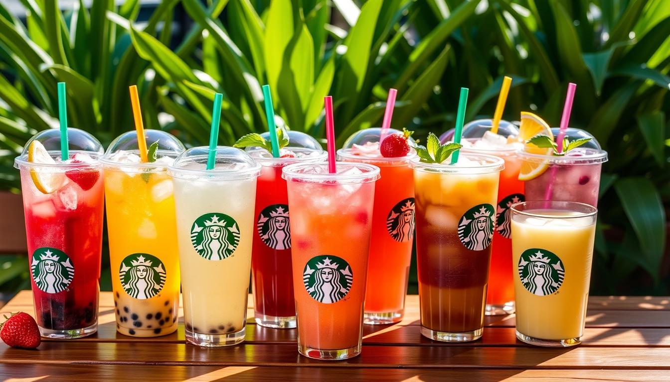 starbucks refreshers menu