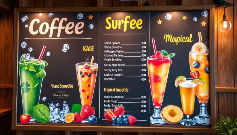 starbucks smoothie menu