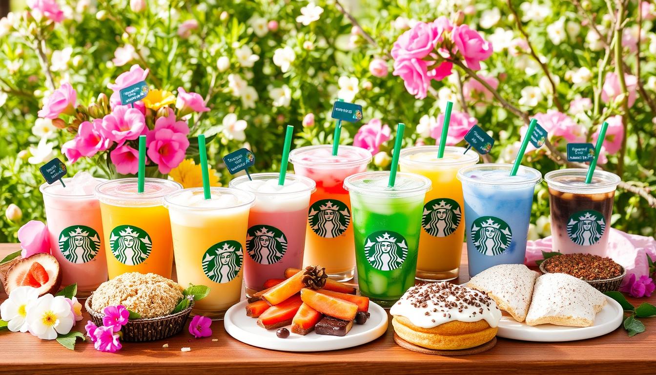 starbucks spring menu