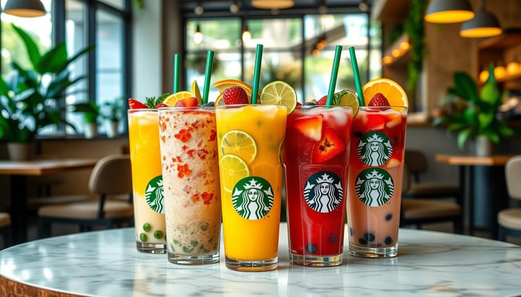 trends in starbucks menu