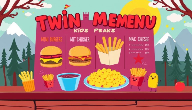 twin peaks kids menu