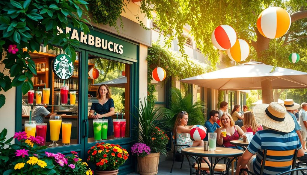 where to find Starbucks summer menu